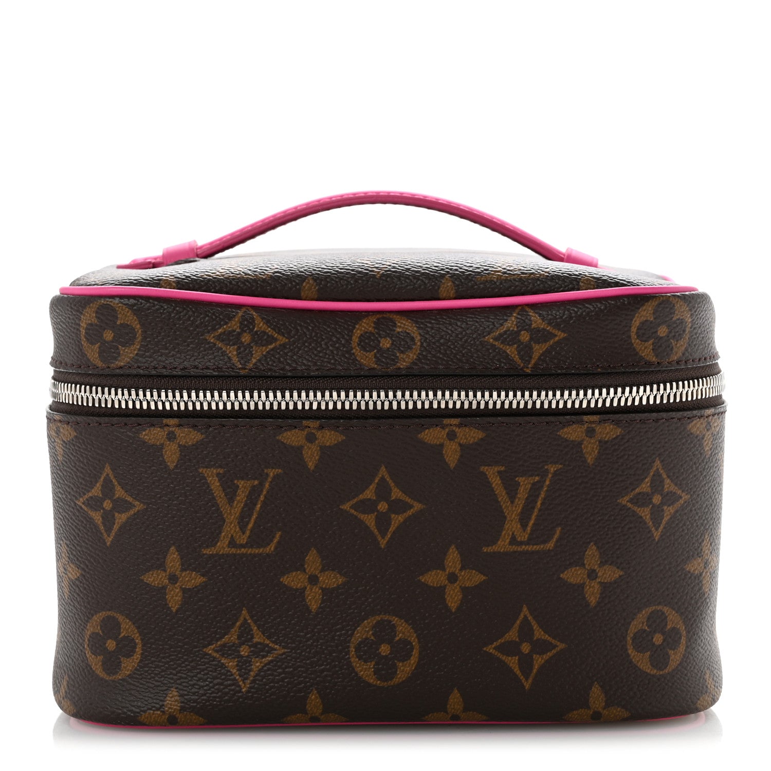 Louis Vuitton Monogram Macassar Nice Mini Pondichery Pink 1 of 9