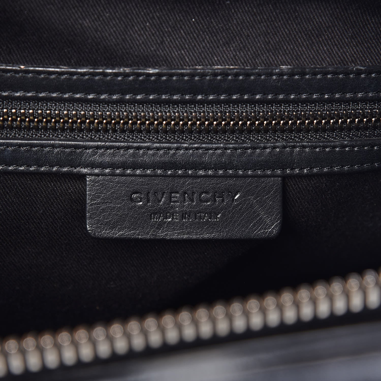 Givenchy Shiny Lord Calfskin Small Antigona Black 5 of 6