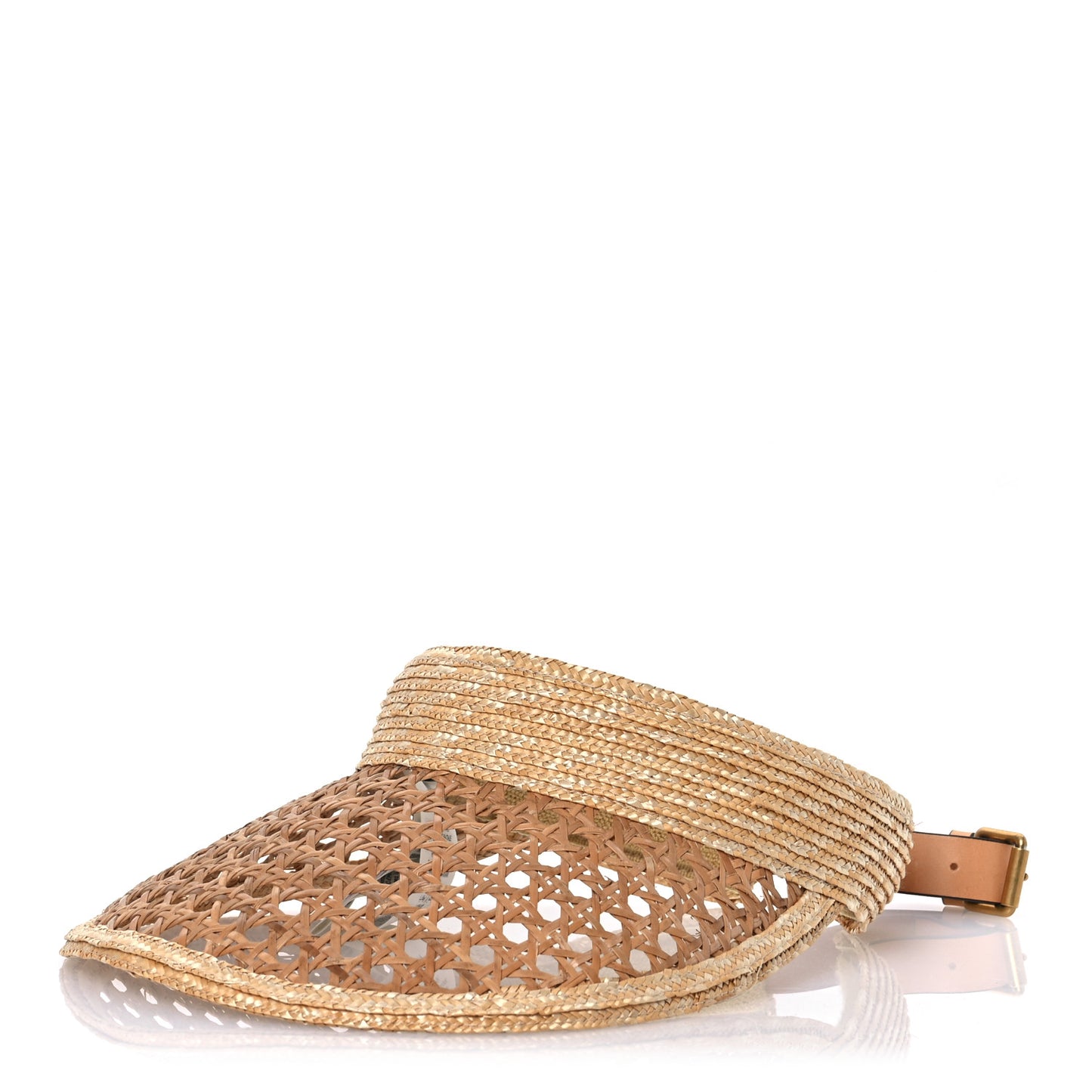 Raffia Visor M Natural