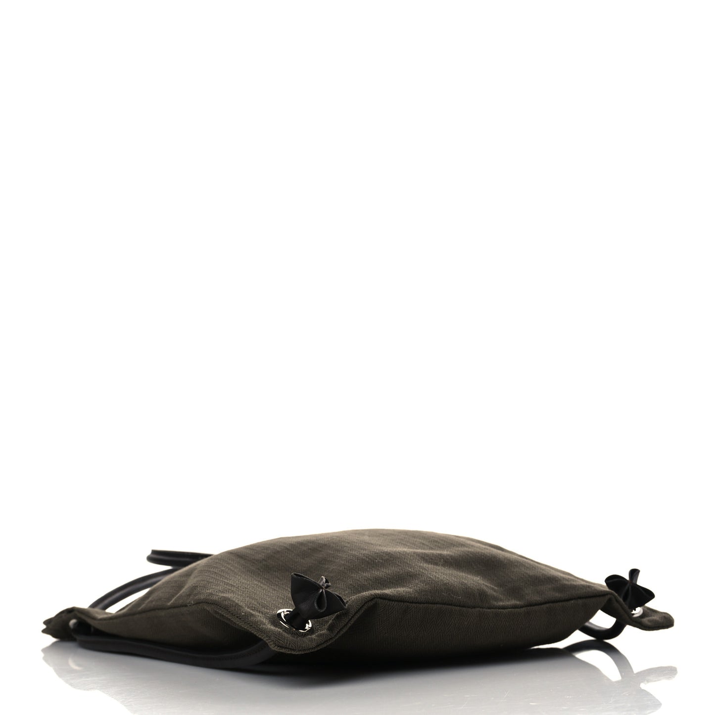 Herringbone Canvas Swift Maline Bag Kaki Ebene