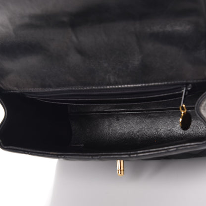 Chanel Lambskin Mini Kelly Flap Bag Black 5 of 10