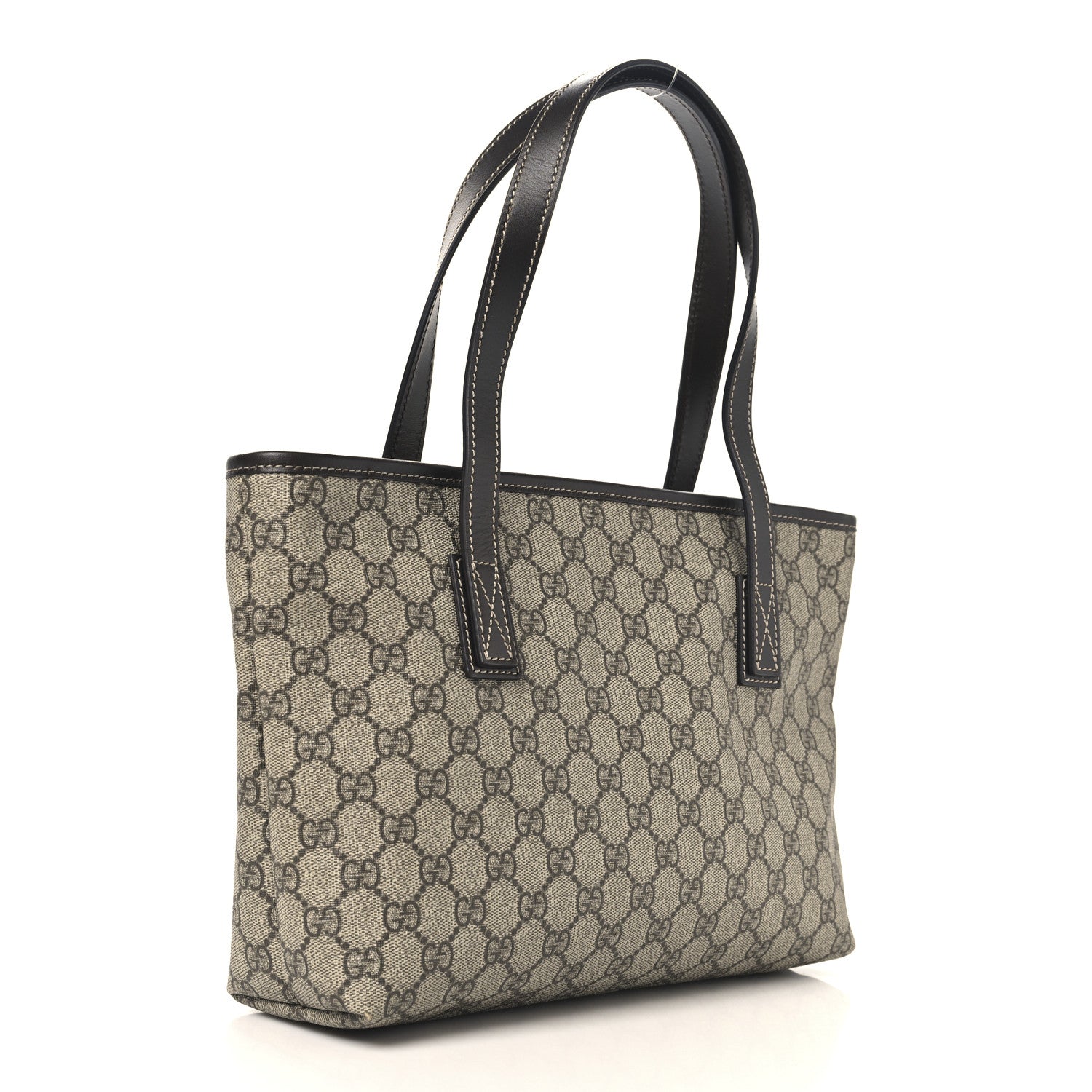 Gucci GG Supreme Monogram Small Joy Tote Dark Brown 3 of 10