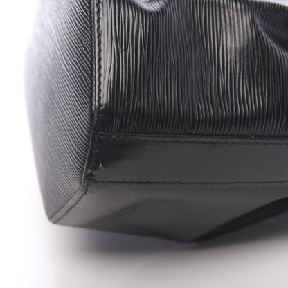 Louis Vuitton Epi Sac D'Epaule Black 6 of 10