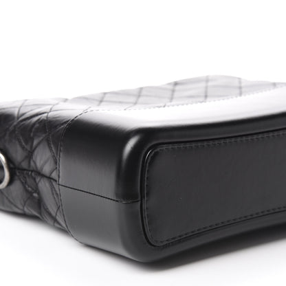 Chanel Aged Calfskin Quilted Medium Gabrielle Hobo Black 6 of 11