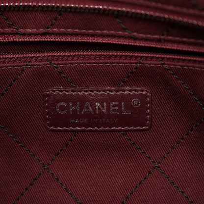 Chanel Grained Calfskin Quilted Small Daily Shopping Tote Black 7 of 12