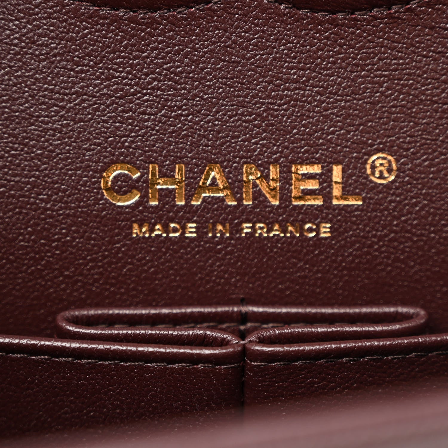 Chanel Caviar Quilted Medium Double Flap Dark Brown 6 of 11