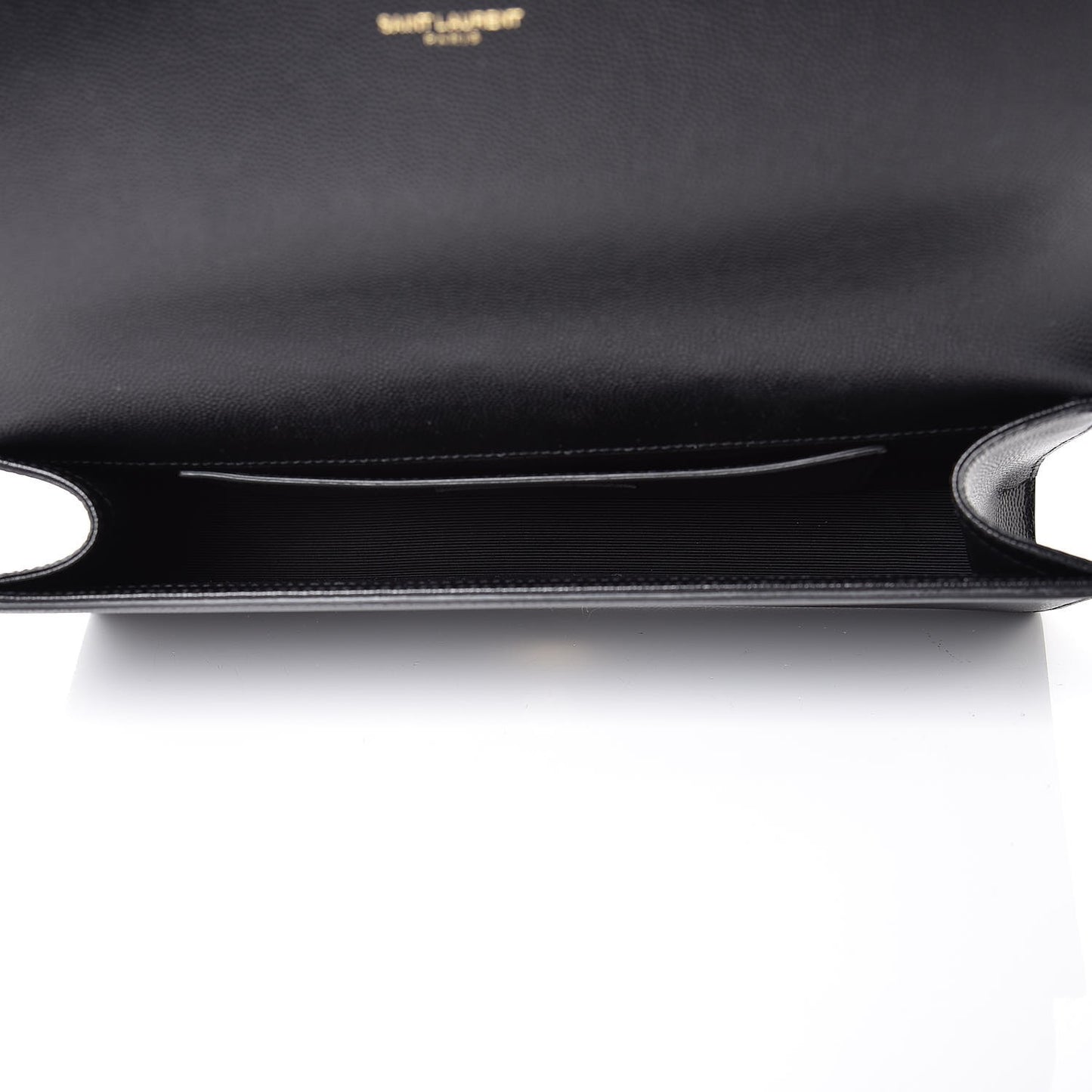 Grain De Poudre Monogram Cassandre Clutch Black