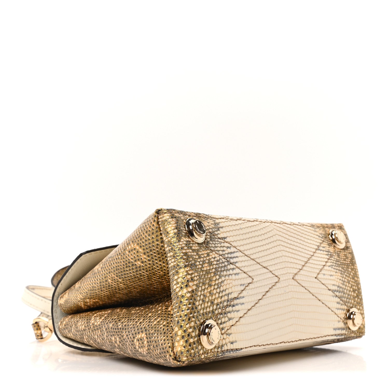 Louis Vuitton Lizard Ombre Rose Des Vents Mini Natural 4 of 10