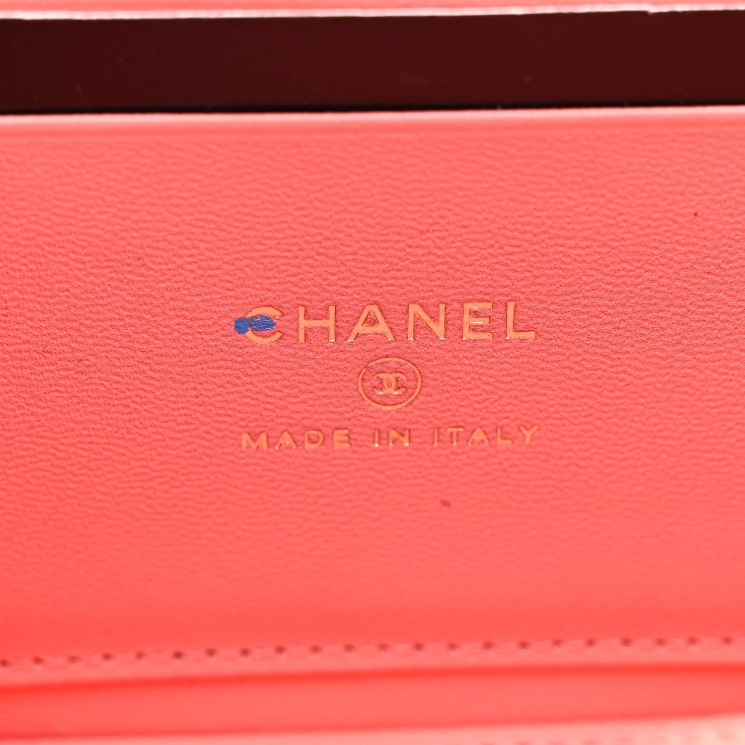 Chanel Lambskin Quilted Small Charming Top Handle Vanity Case With Chain Pink 7 of 14