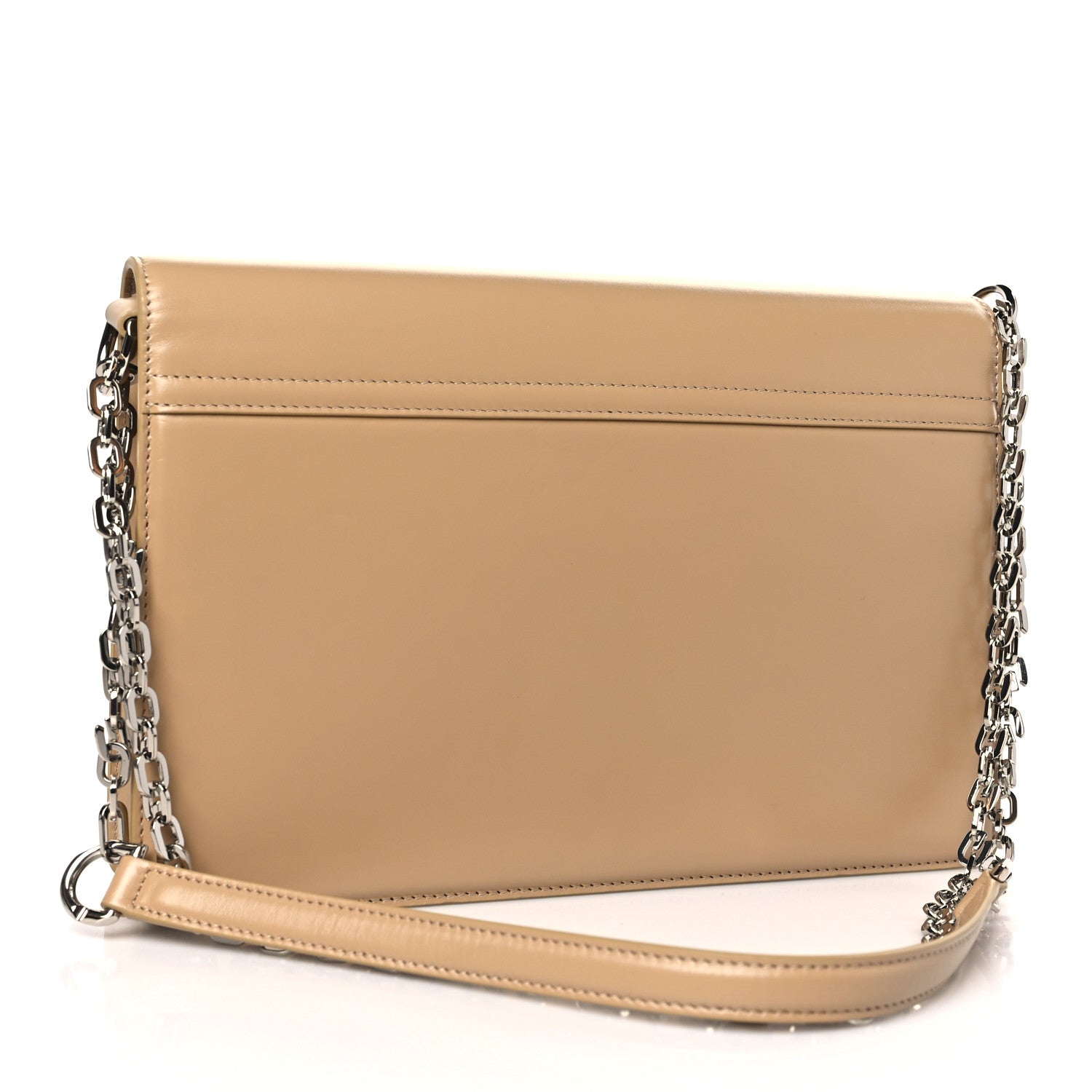 Givenchy Box Calfskin Medium 4G Chain Shoulder Bag Beige Cappuccino 3 of 8