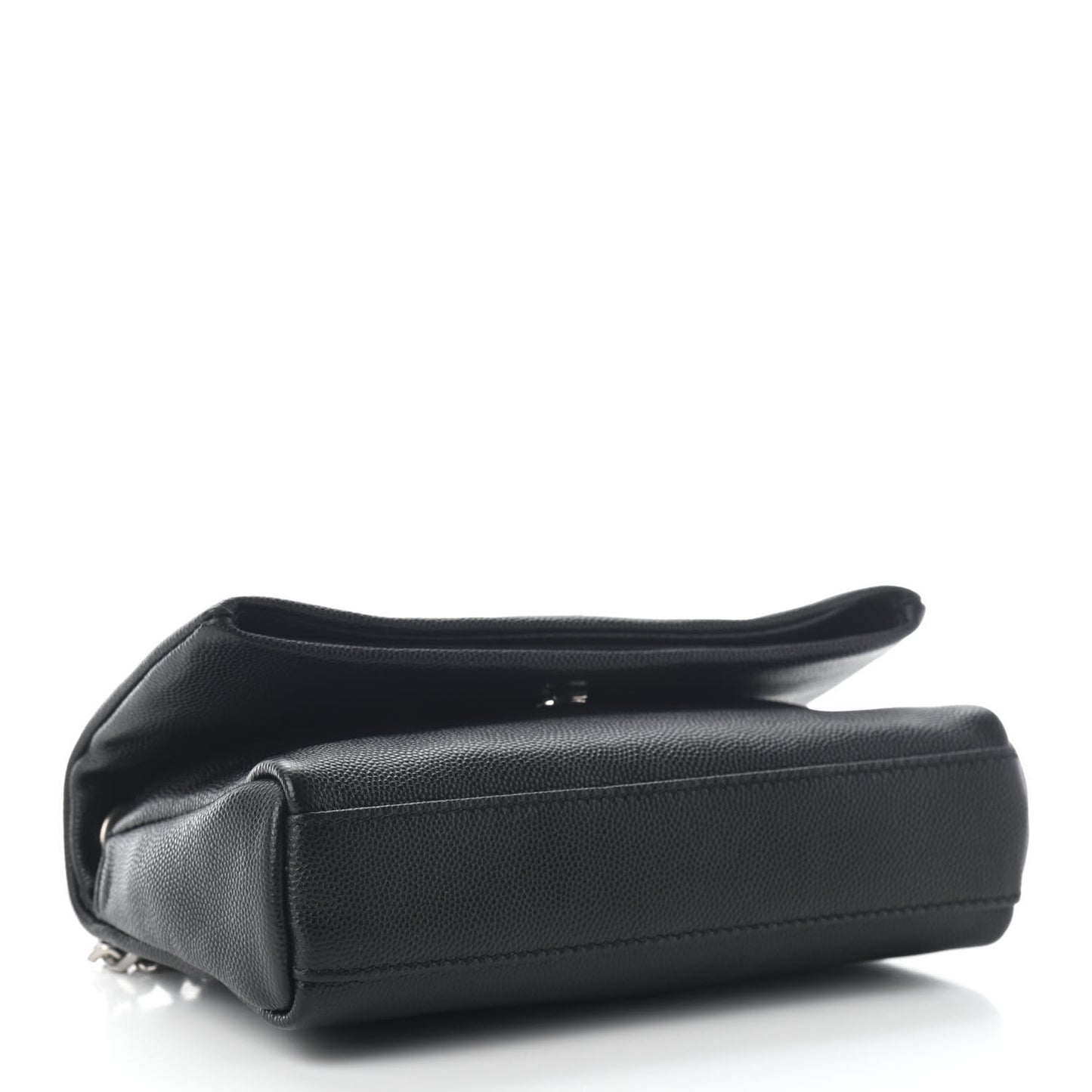 Grain De Poudre Monogram Toy West Hollywood Fold-Over Bag Black