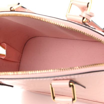 Louis Vuitton Vernis Alma BB Rose Ballerine 7 of 9