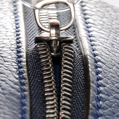 Celine Calfskin and Suede Small Trapeze Ocean Blue 8 of 8