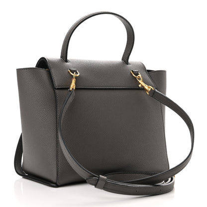 Celine Grained Calfskin Nano Belt Bag Grey 2 of 12