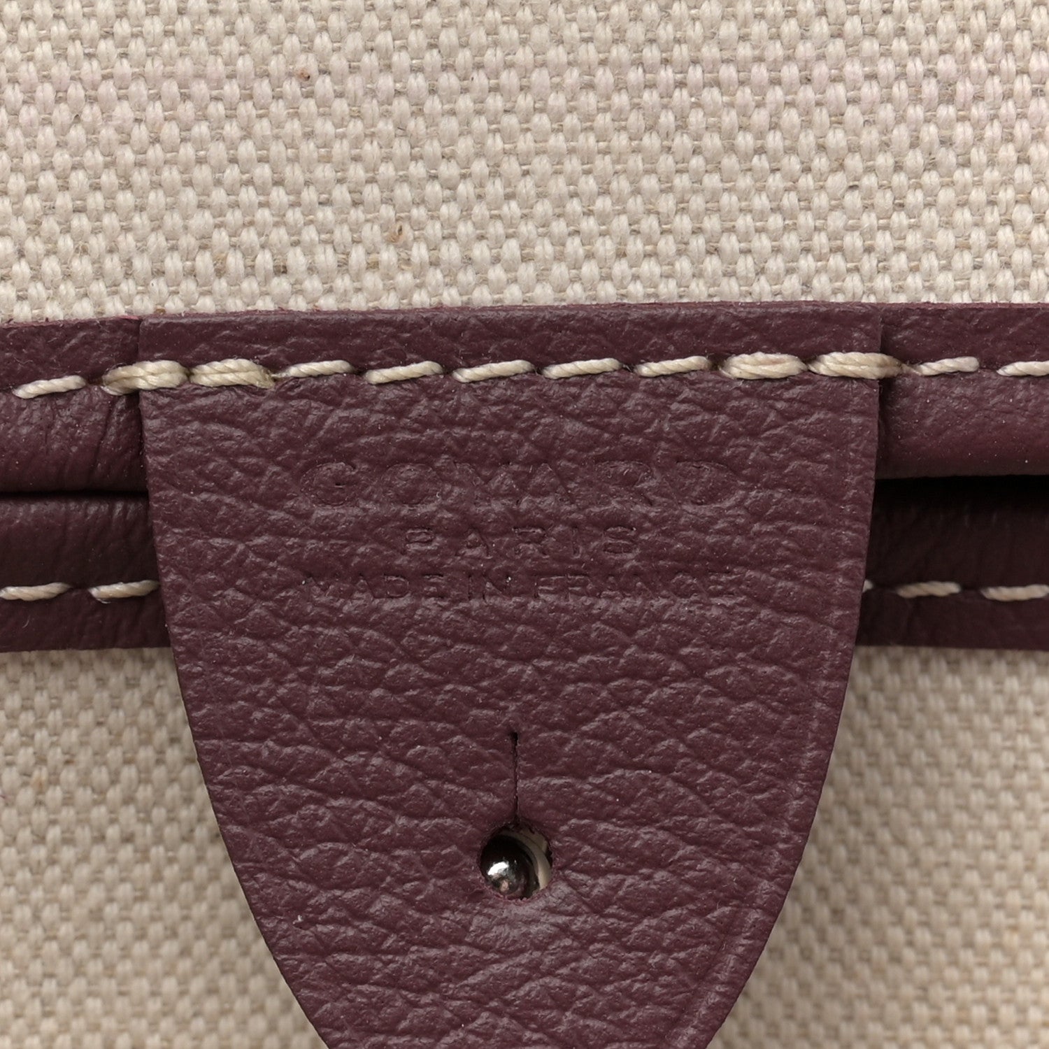 Goyard Goyardine Artois PM Burgundy 6 of 12