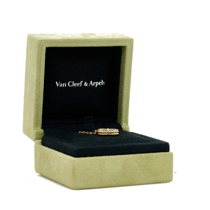 Van Cleef & Arpels 18K Yellow Gold Mother of Pearl Vintage Alhambra Pendant Necklace 6 of 6
