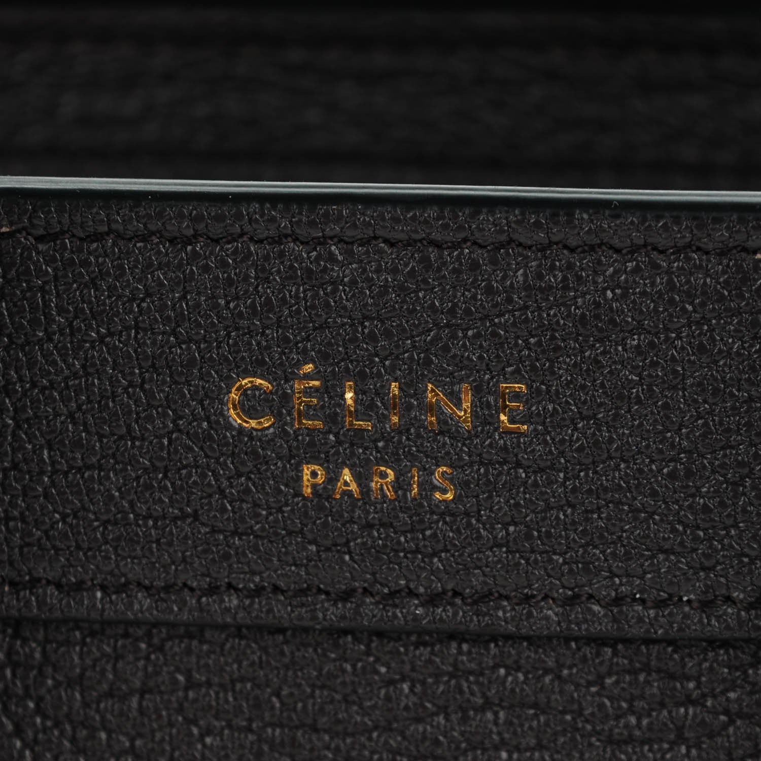 Celine Goatskin Nano Luggage Dark Taupe 6 of 7