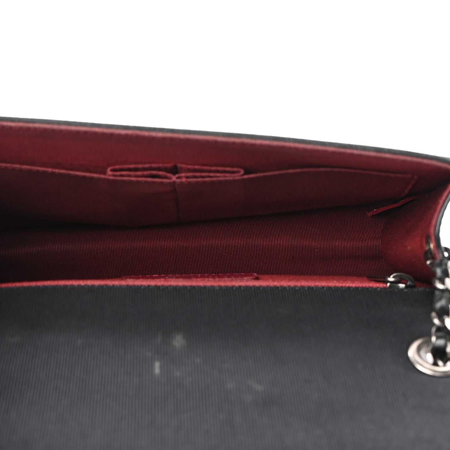 Calfskin Quilted Small Ballerine Flap Black