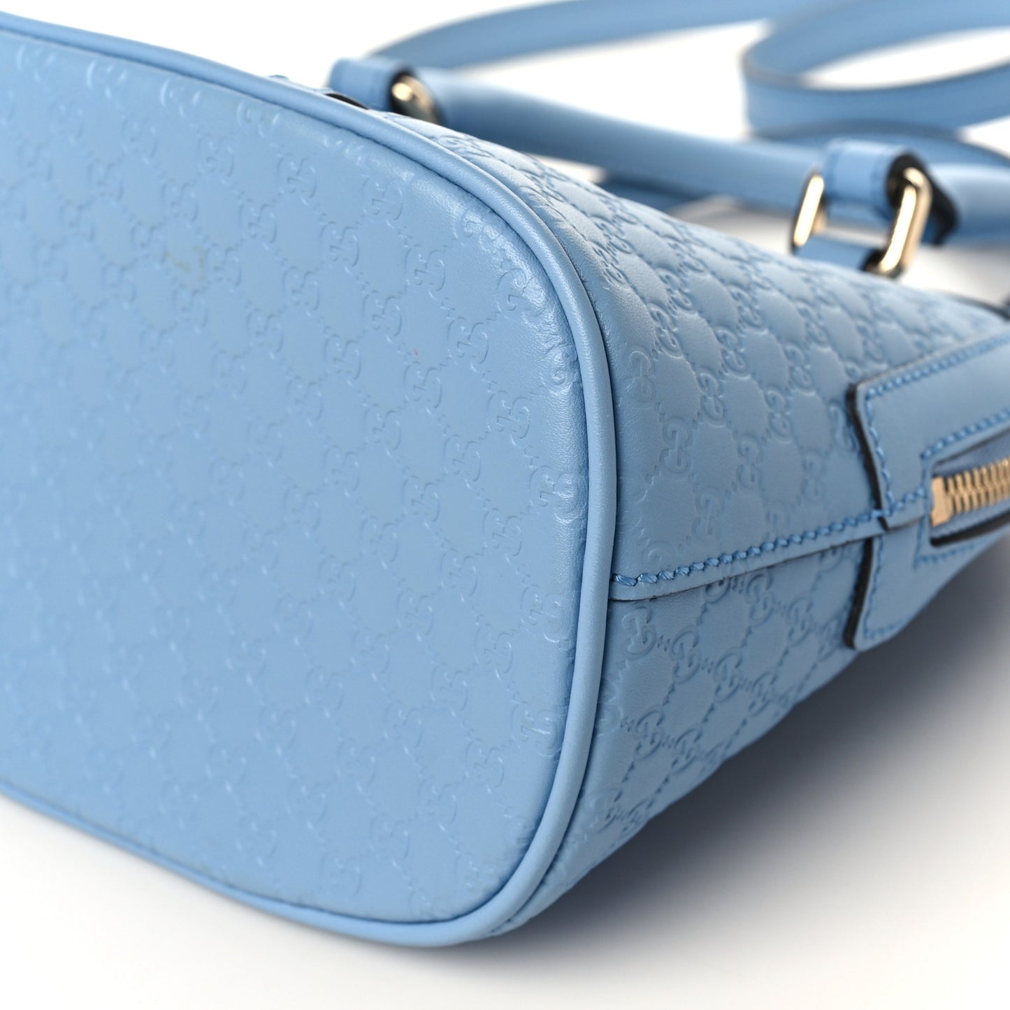 Microguccissima Mini Dome Bag Mineral Blue