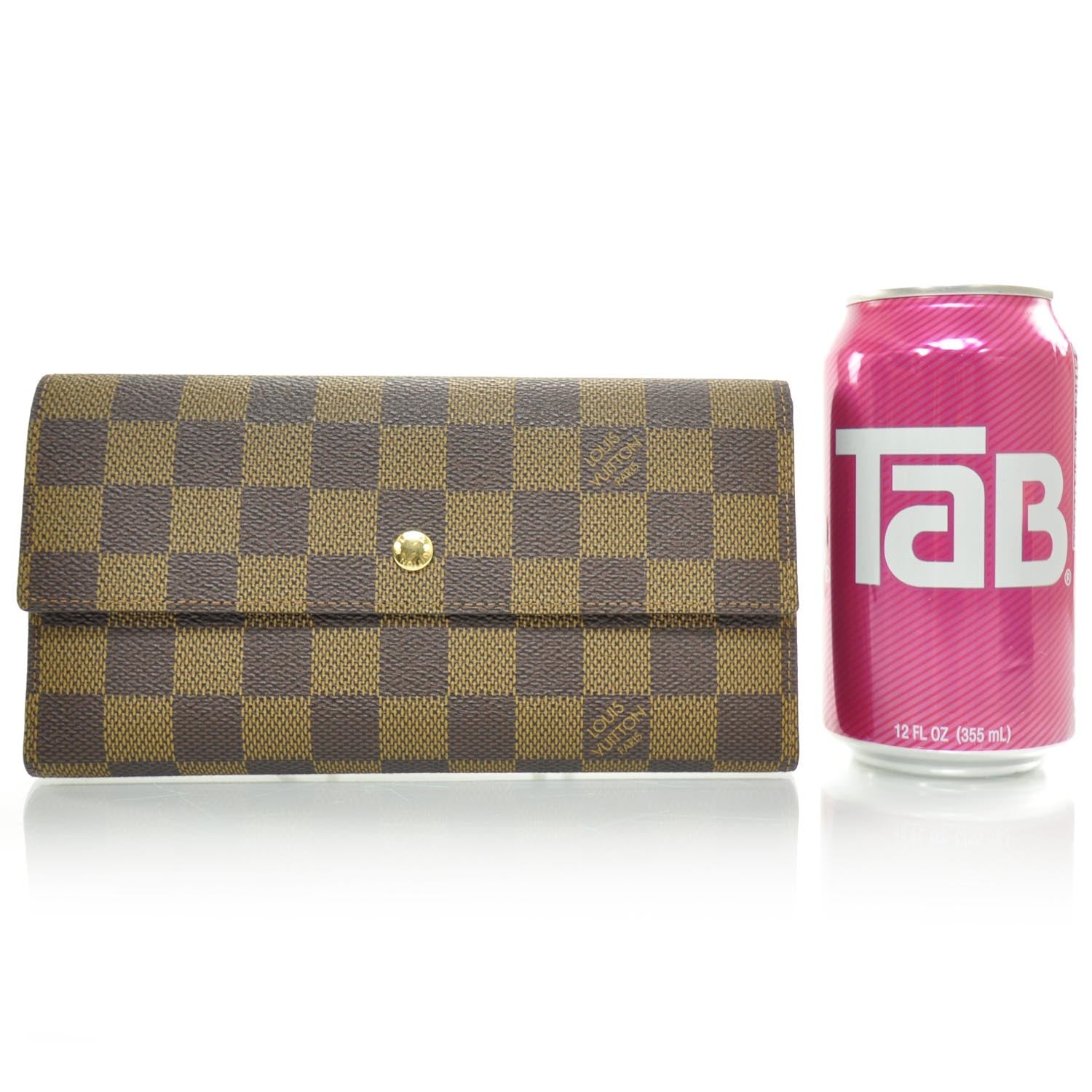 Louis Vuitton Damier Ebene Porte Tresor International Wallet 2 of 8