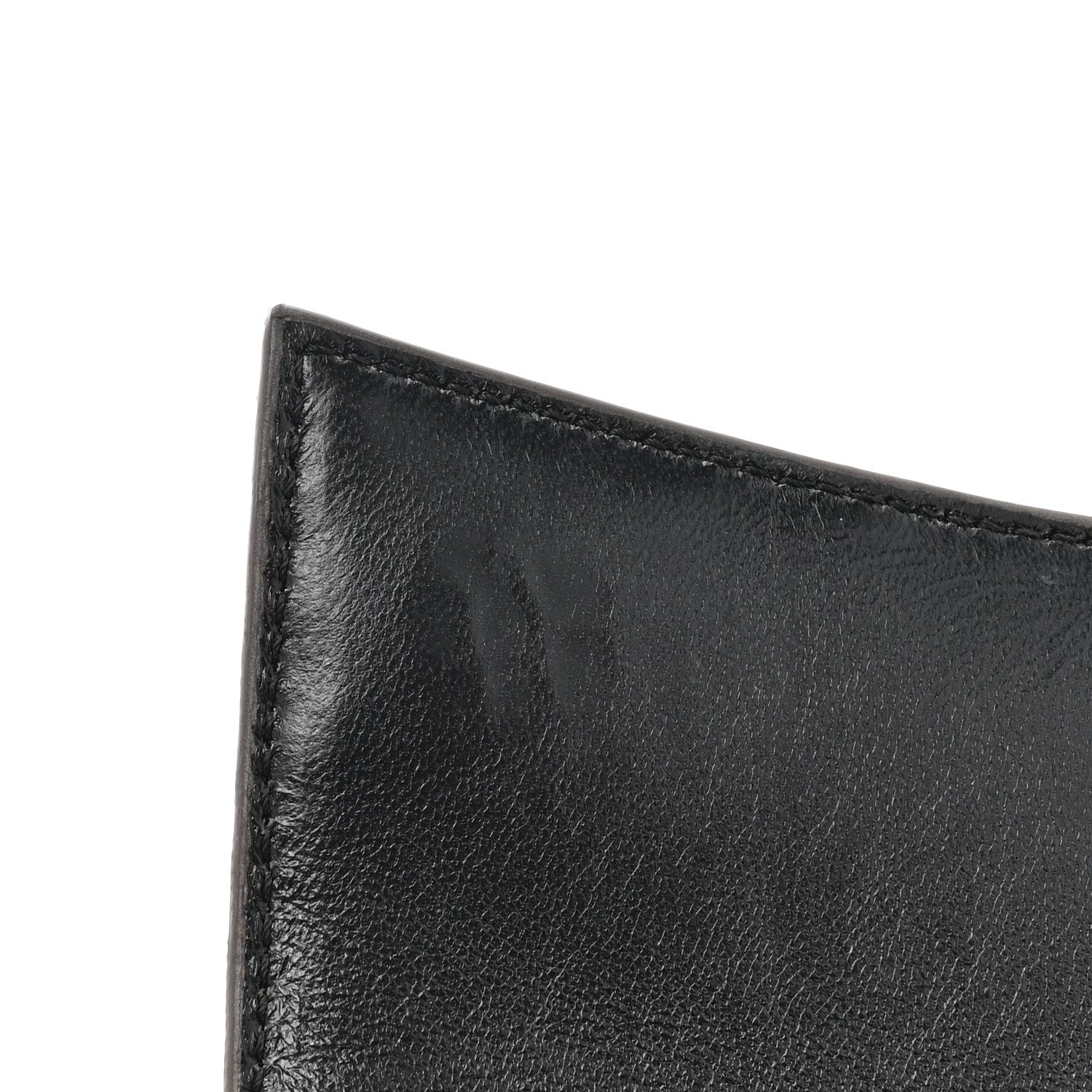 Balenciaga Shiny Metallic Calfskin Crocodile Embossed Hourglass Chain Bag Dark Bronze 11 of 14