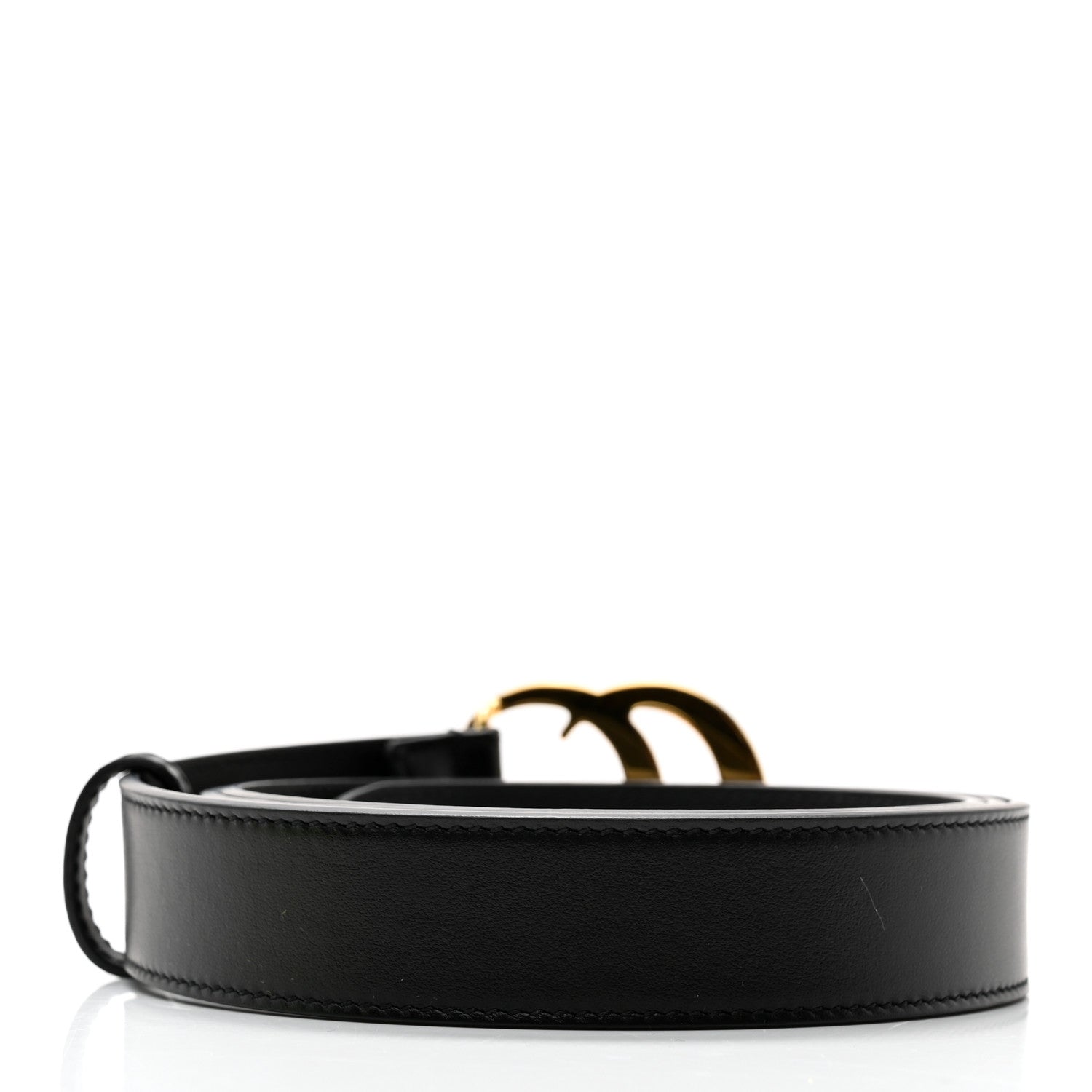 Gucci Plutone Calfskin Double G 30mm Belt 110 44 Black 2 of 5