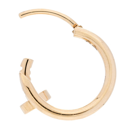 Cartier 18K Yellow Gold Juste Un Clou Single Hoop Earring 3 of 6