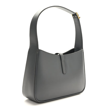 Saint Laurent Smooth Calfskin Le 5 A 7 Hobo Storm 3 of 9