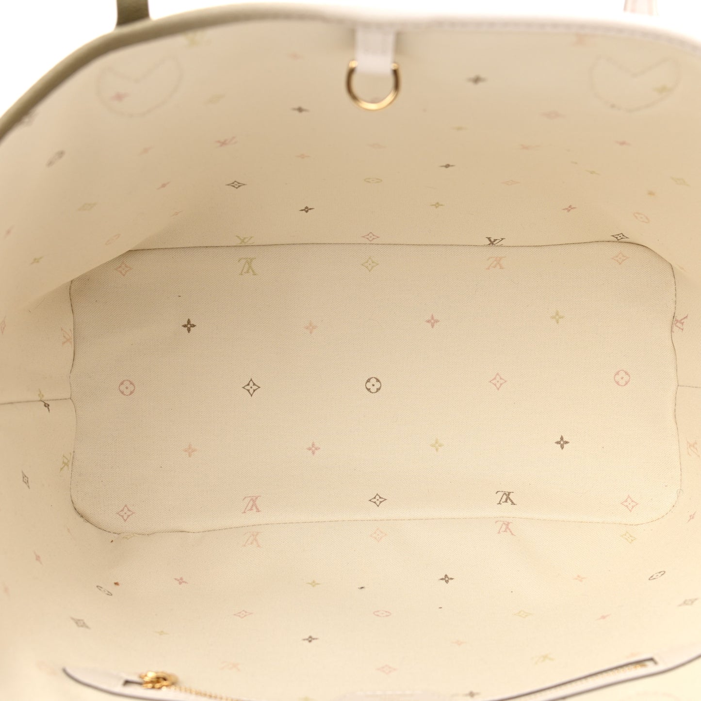 Monogram Giant Spring In The City Neverfull MM Sunset Kaki