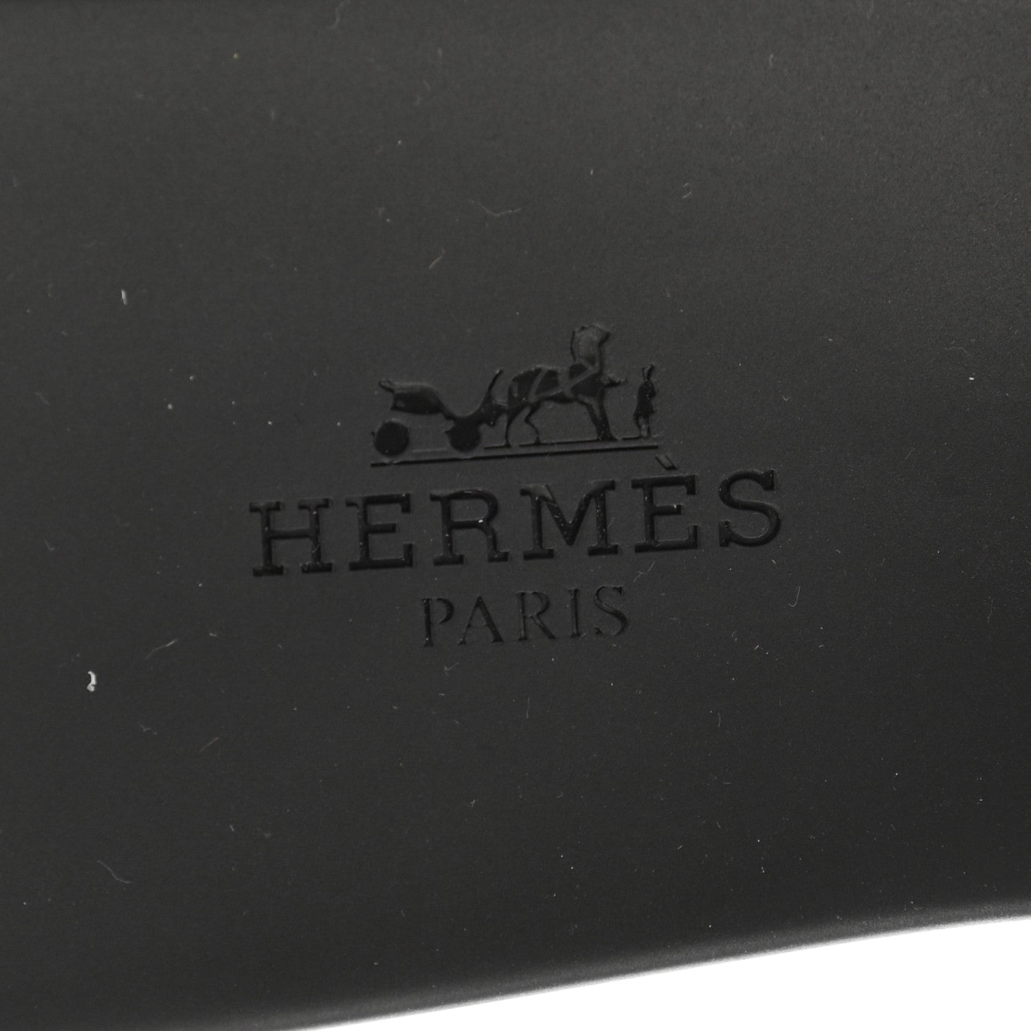 Hermes Rubber Aloha Sandals 41 Black 7 of 8