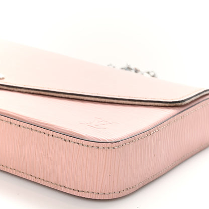 Louis Vuitton Epi Pochette Felicie Rose Ballerine 10 of 12