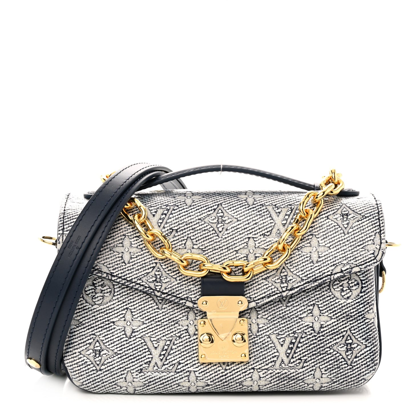 Monoglam Pochette Metis East West Blue