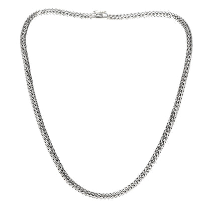 John Hardy Sterling Silver 18K Yellow Gold Classic Chain Baby Bunny Necklace 1 of 4
