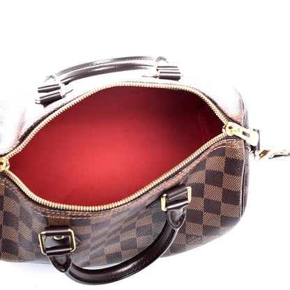 Louis Vuitton Damier Ebene Speedy Bandouliere 25 6 of 9