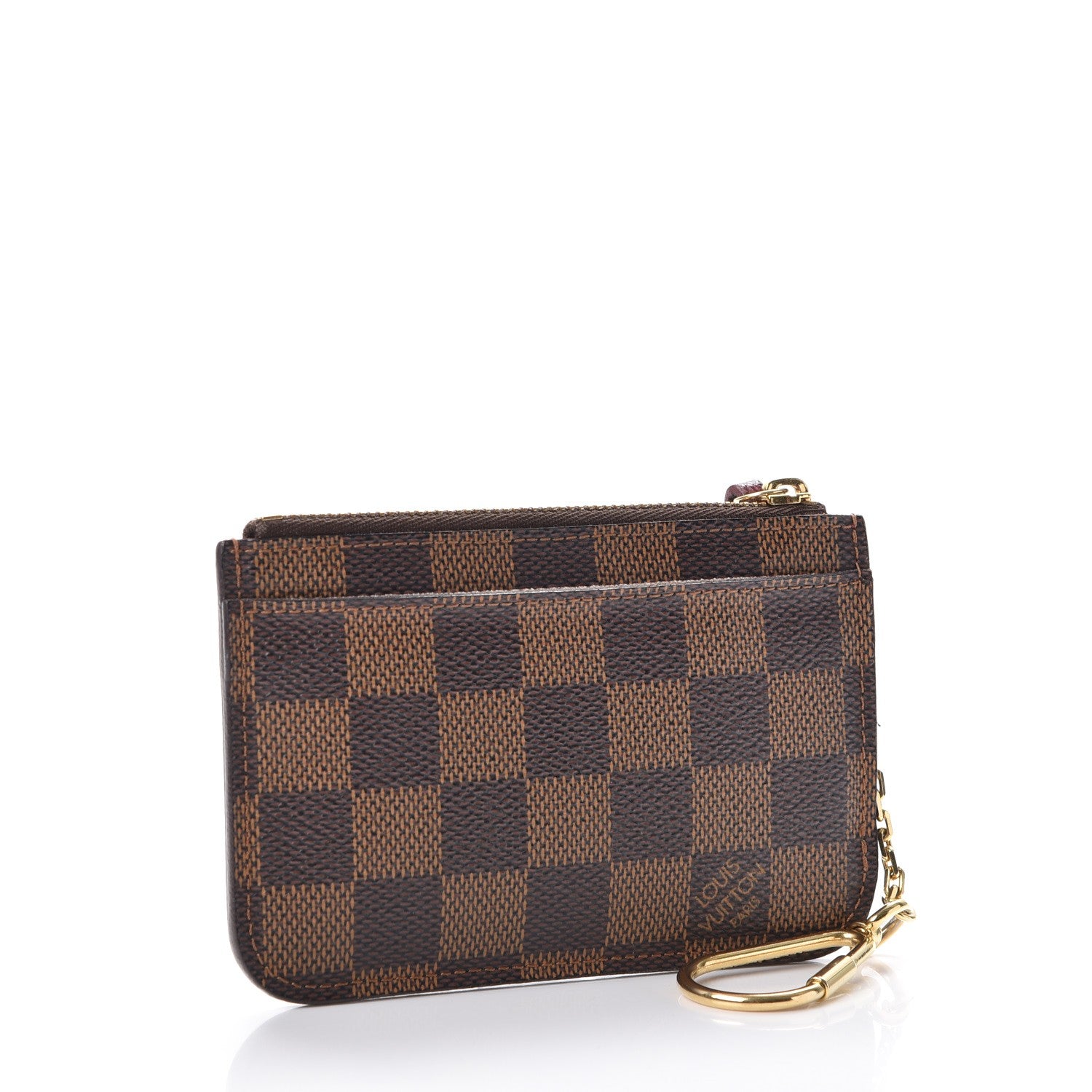 Louis Vuitton Damier Ebene Scribe Affiche Key Pouch 3 of 8