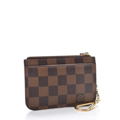 Louis Vuitton Damier Ebene Scribe Affiche Key Pouch 3 of 8