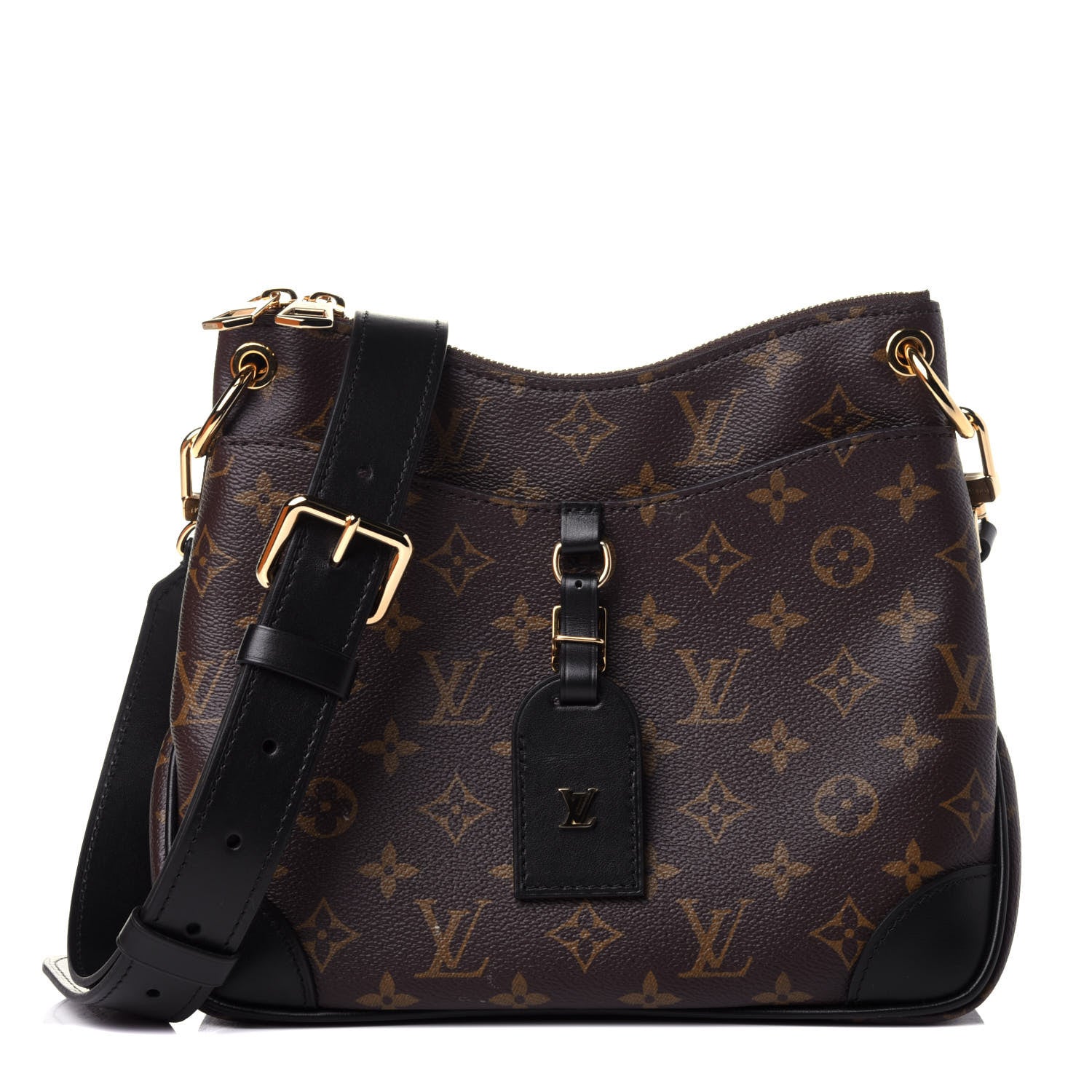 Louis Vuitton Monogram Odeon PM Black 1 of 12