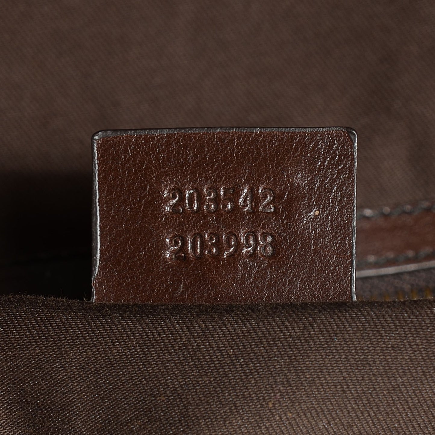 Monogram Large Jockey Hobo Brown