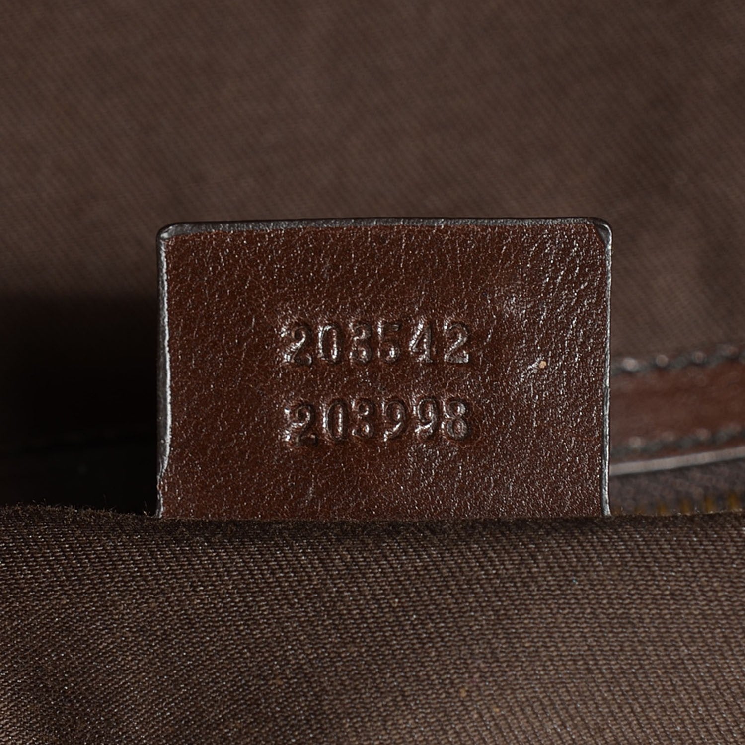 Gucci Monogram Large Jockey Hobo Brown 7 of 7