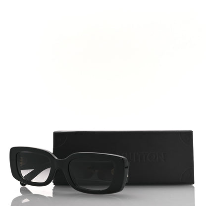 Louis Vuitton Acetate LV Circle Cat Eye Sunglasses Z2109W Black 8 of 8