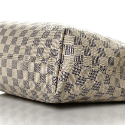 Louis Vuitton Damier Azur Graceful PM Rose Ballerine 9 of 13