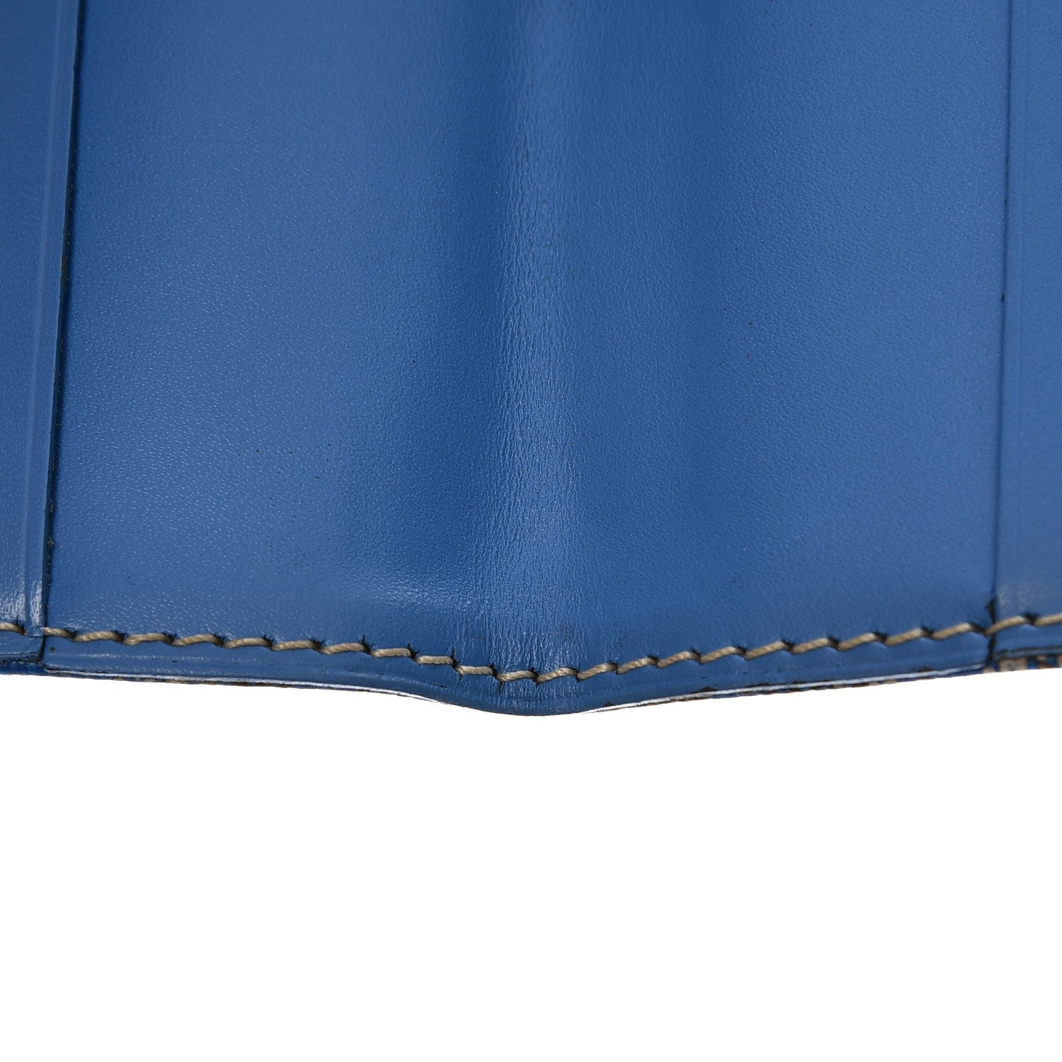 Goyard Goyardine Passport Holder Sky Blue 10 of 10