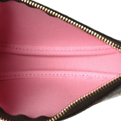 Louis Vuitton Monogram 2022 Christmas Animation Paris Mini Pochette Accessories Pink 4 of 8