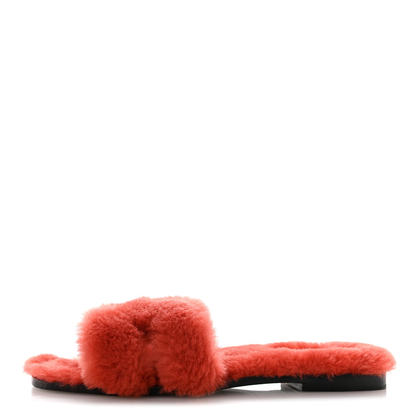 Woolskin Oran Sandals 39.5 Rouge De Turin