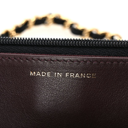 Chanel Caviar Quilted CC Turnlock Wallet On Chain WOC Black 6 of 11