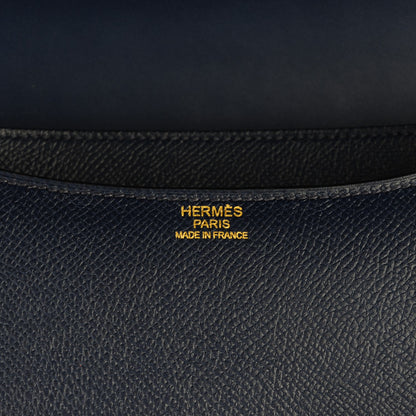 Hermes Epsom Constance 24 Bleu Saphir 12 of 16