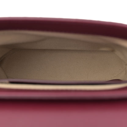 Chloe Calfskin Embossed Small Aby Lock Brown Purple 5 of 11