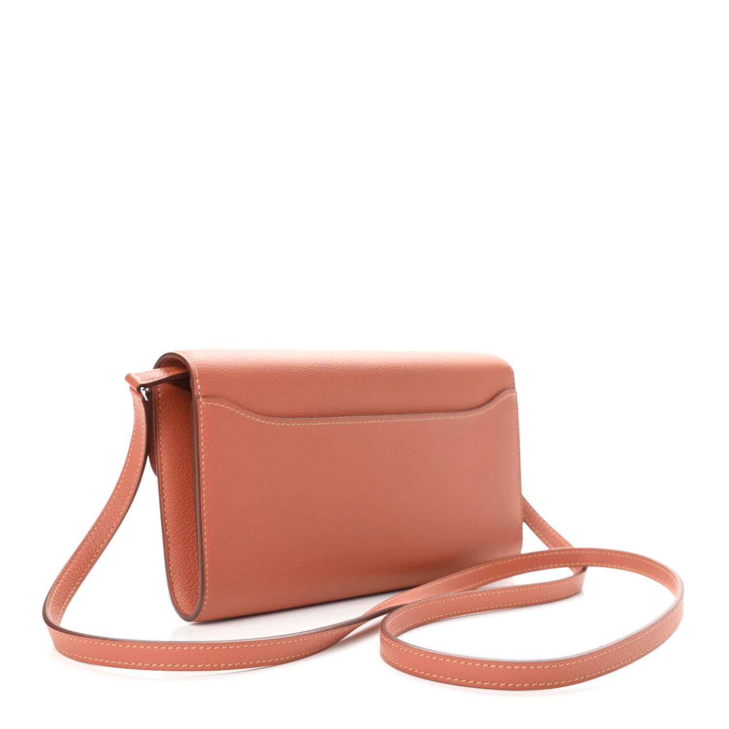 Hermes Evercolor Constance Wallet To Go Blush 3 of 10
