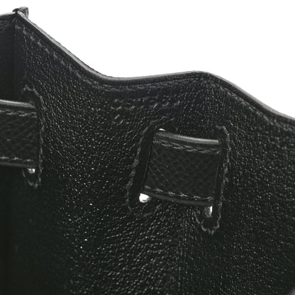 Hermes Epsom Kelly Sellier 28 Black 8 of 11