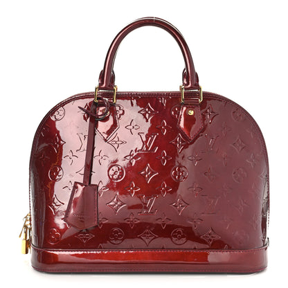 Louis Vuitton Vernis Alma PM Rouge Fauviste 1 of 9